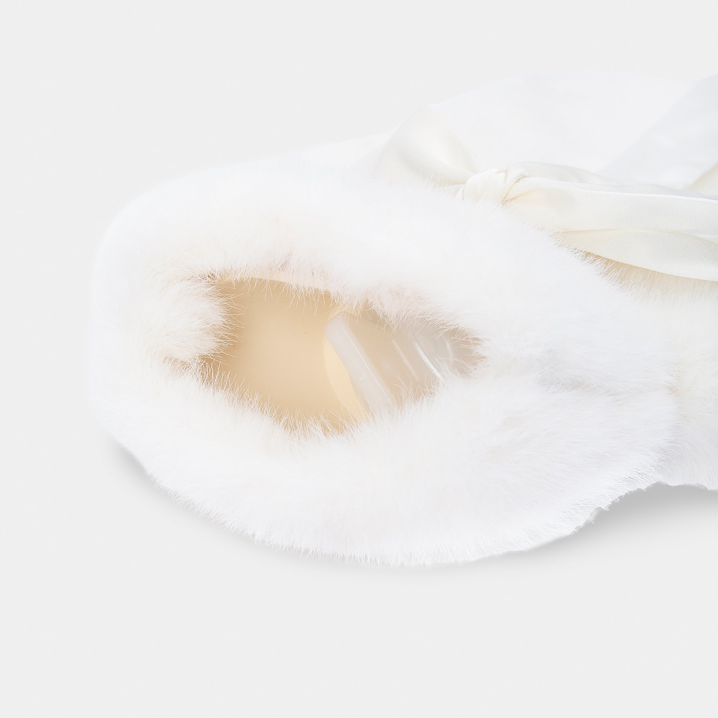 Faux Fur Warmwaterkruik | Faux Fur Warmwaterkruik - Ivoor