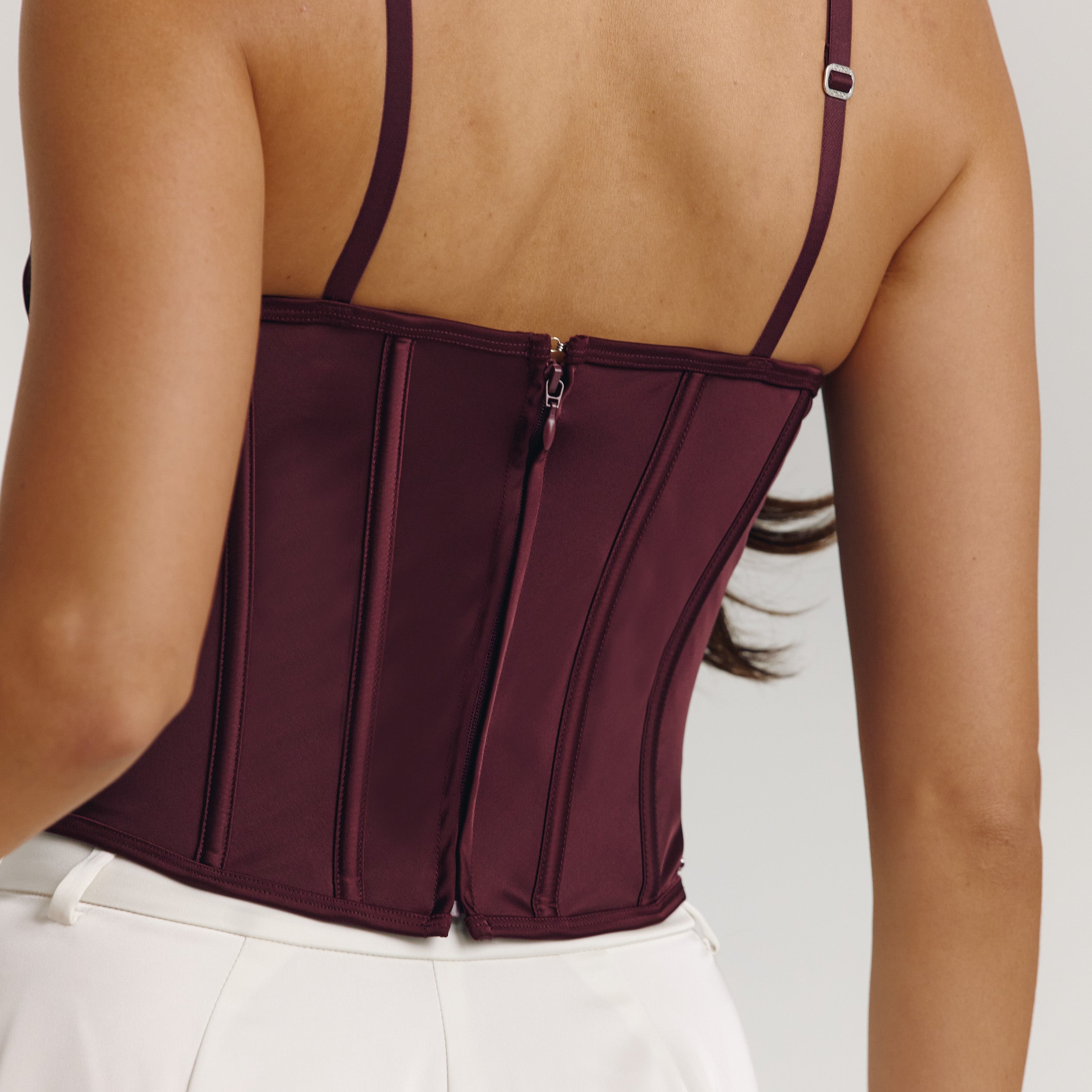 Eledora Corset Top | Eledora Corset Top - Pruim