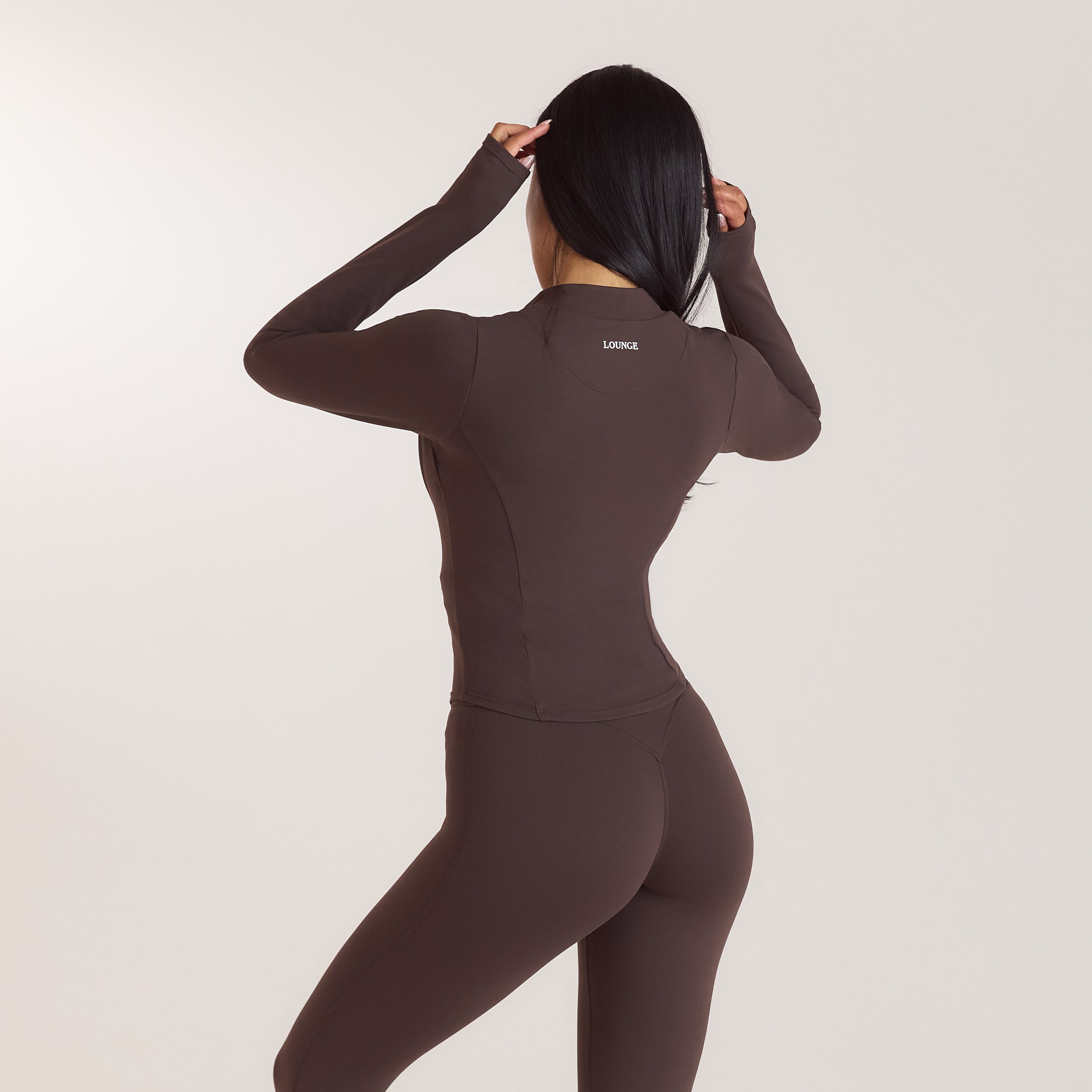 ContourSoft™ Klassieke Legging | ContourSoft™ Klassieke Legging - Donker Chocoladekleurig