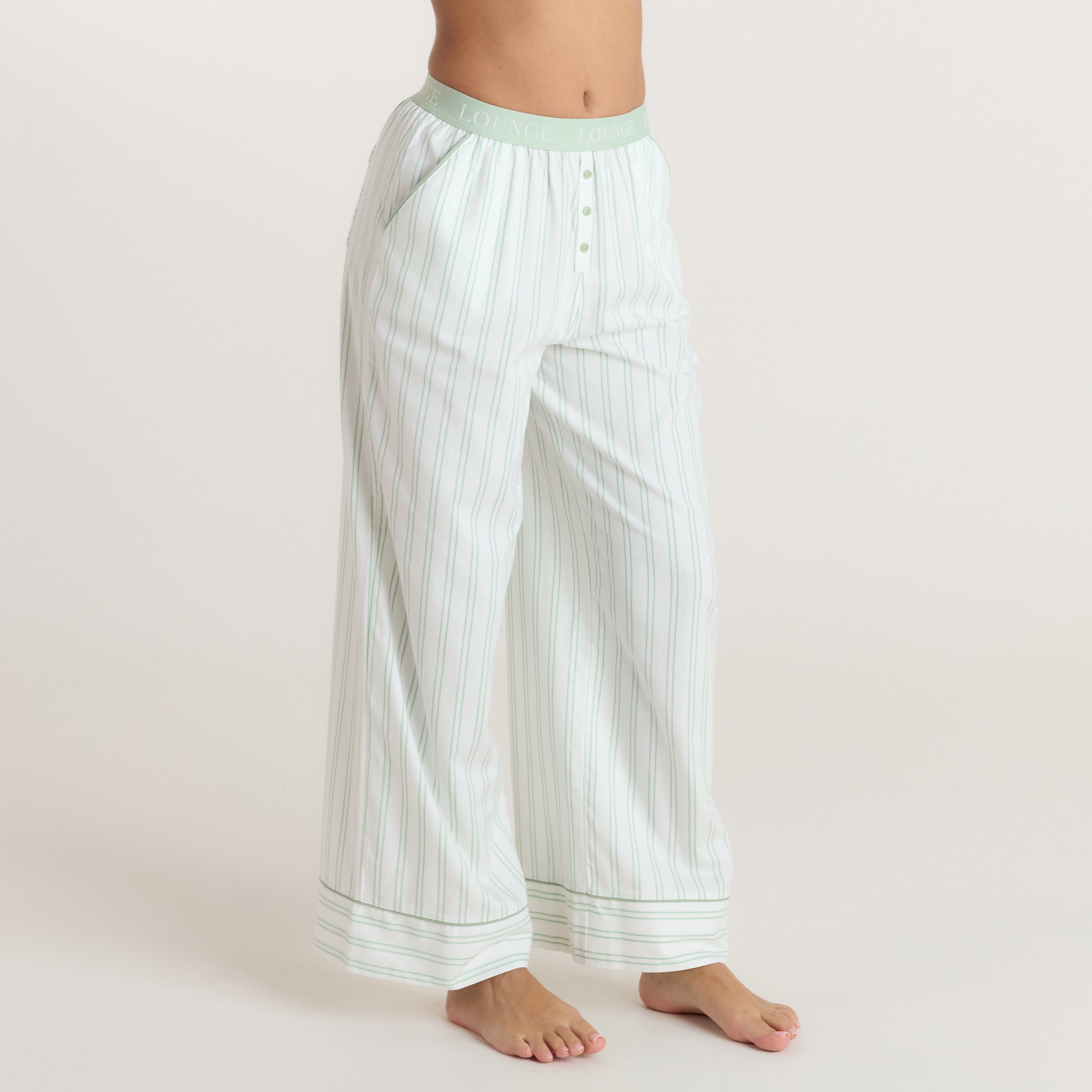 Mistletoe Pyjamabroek | Mistletoe Pyjamabroek - Saliegroen
