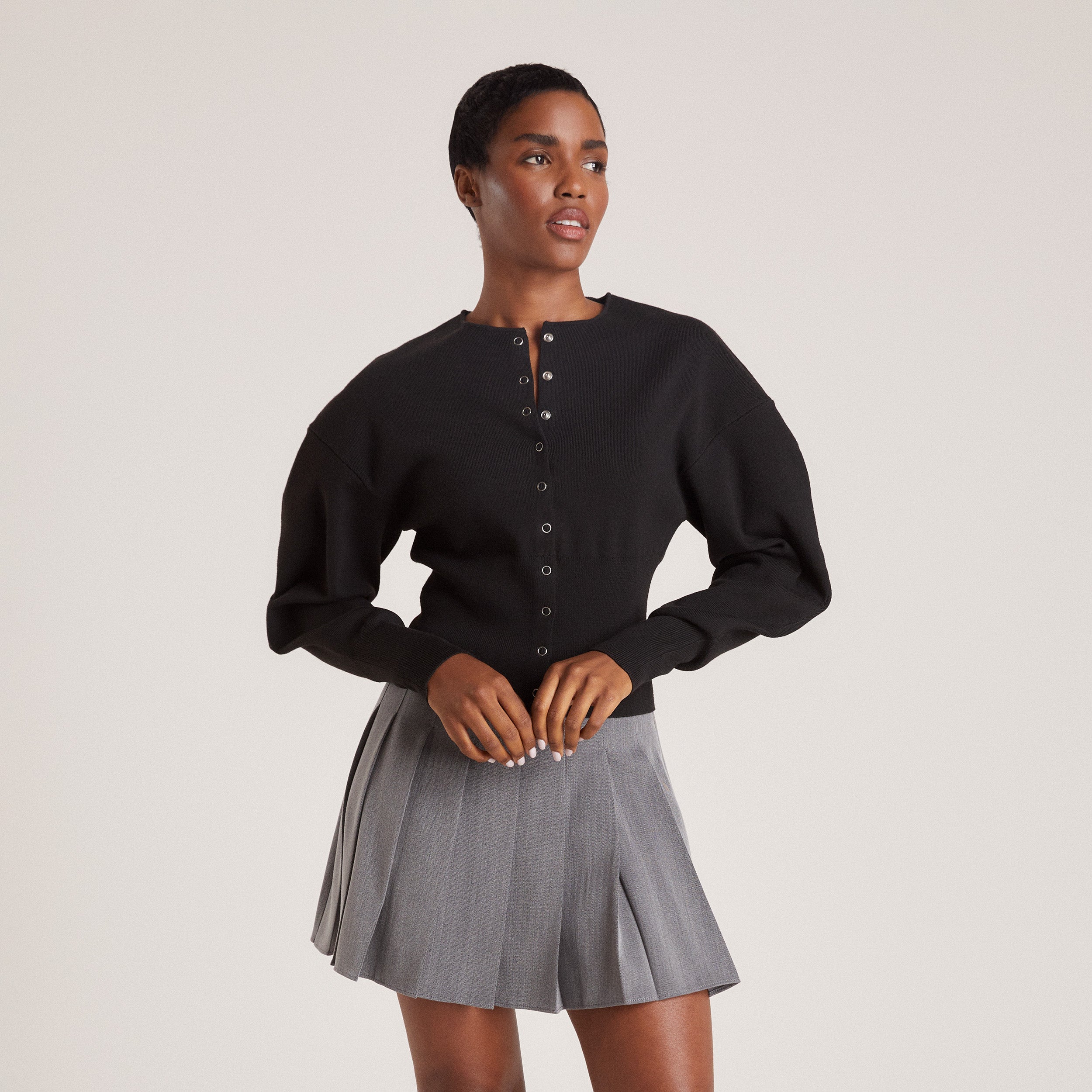 Getailleerd Vest | Getailleerd Vest - Zwart