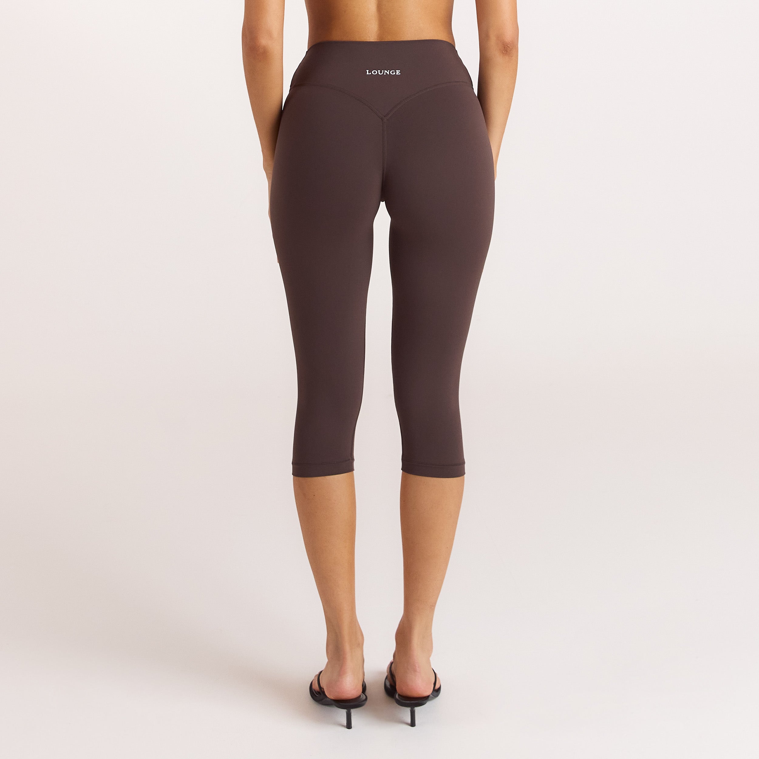 ContourSoft Capri Leggings | ContourSoft Capri Leggings - Donker Chocoladekleurig