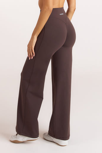 ContourSoft™ Rechte Leggings - Donker Chocoladekleurig