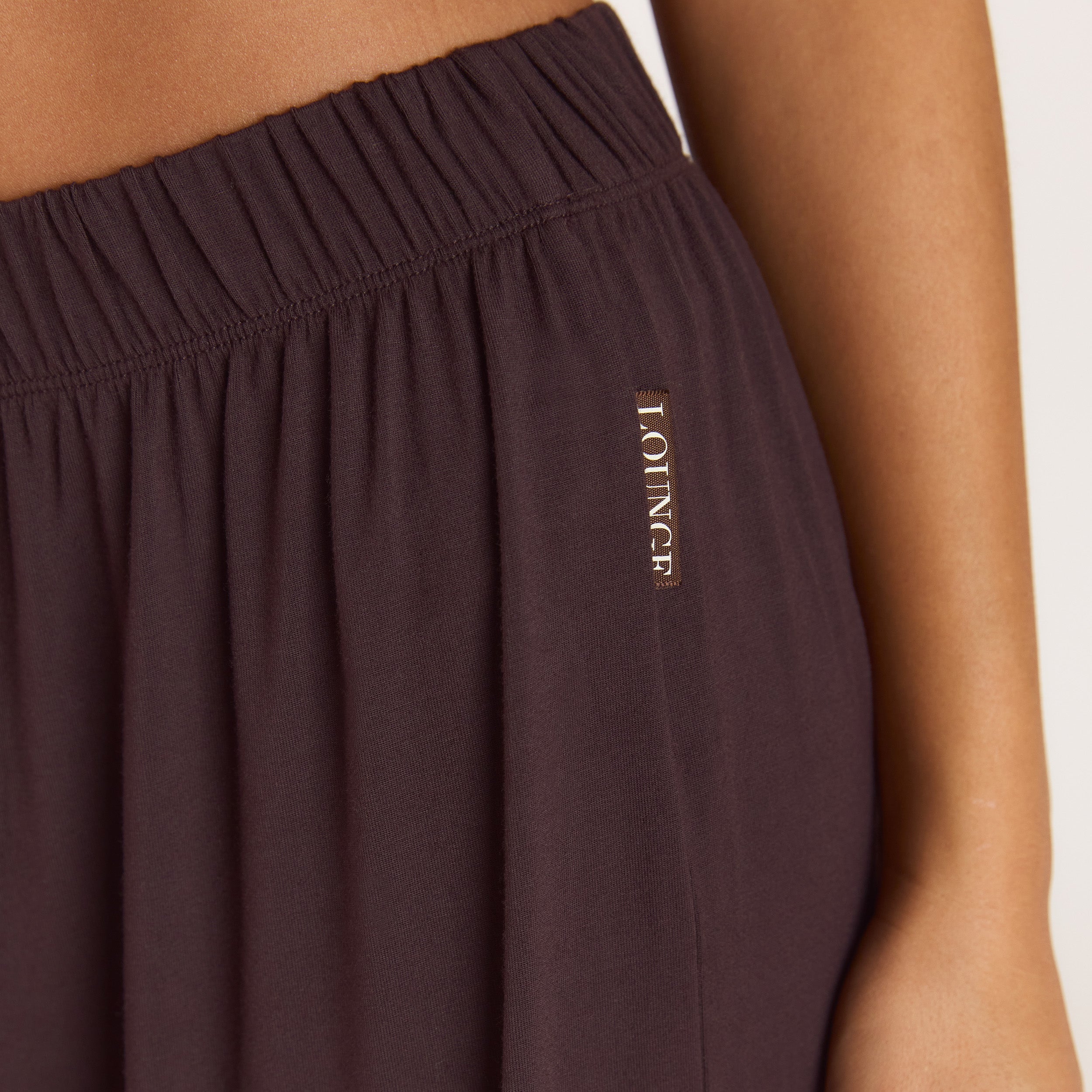 Modal Pyjama Broek | Modal Pyjama Broek - Donker Chocoladekleurig