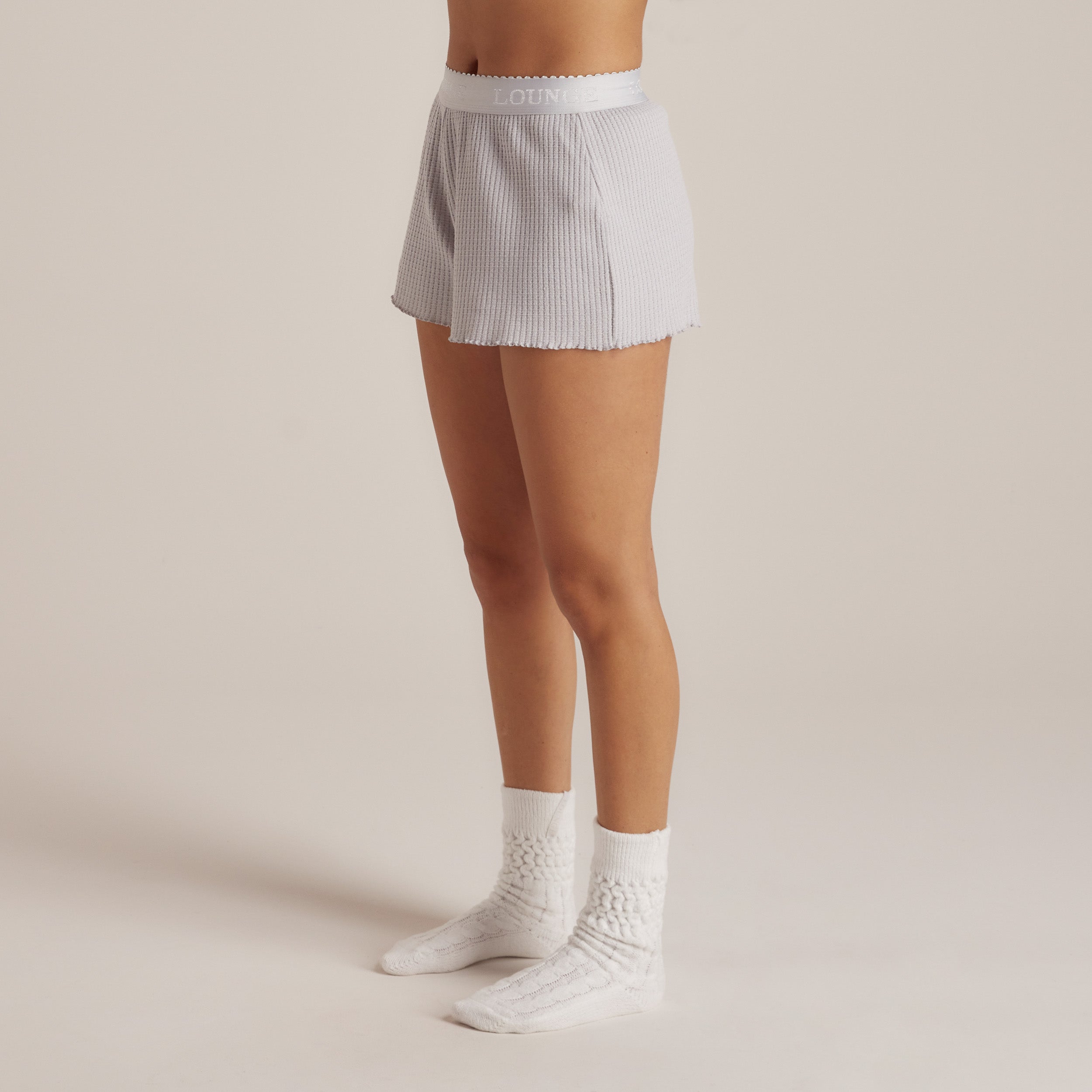 Soft Waffle Pyjama Korte Broek | Imaani, S