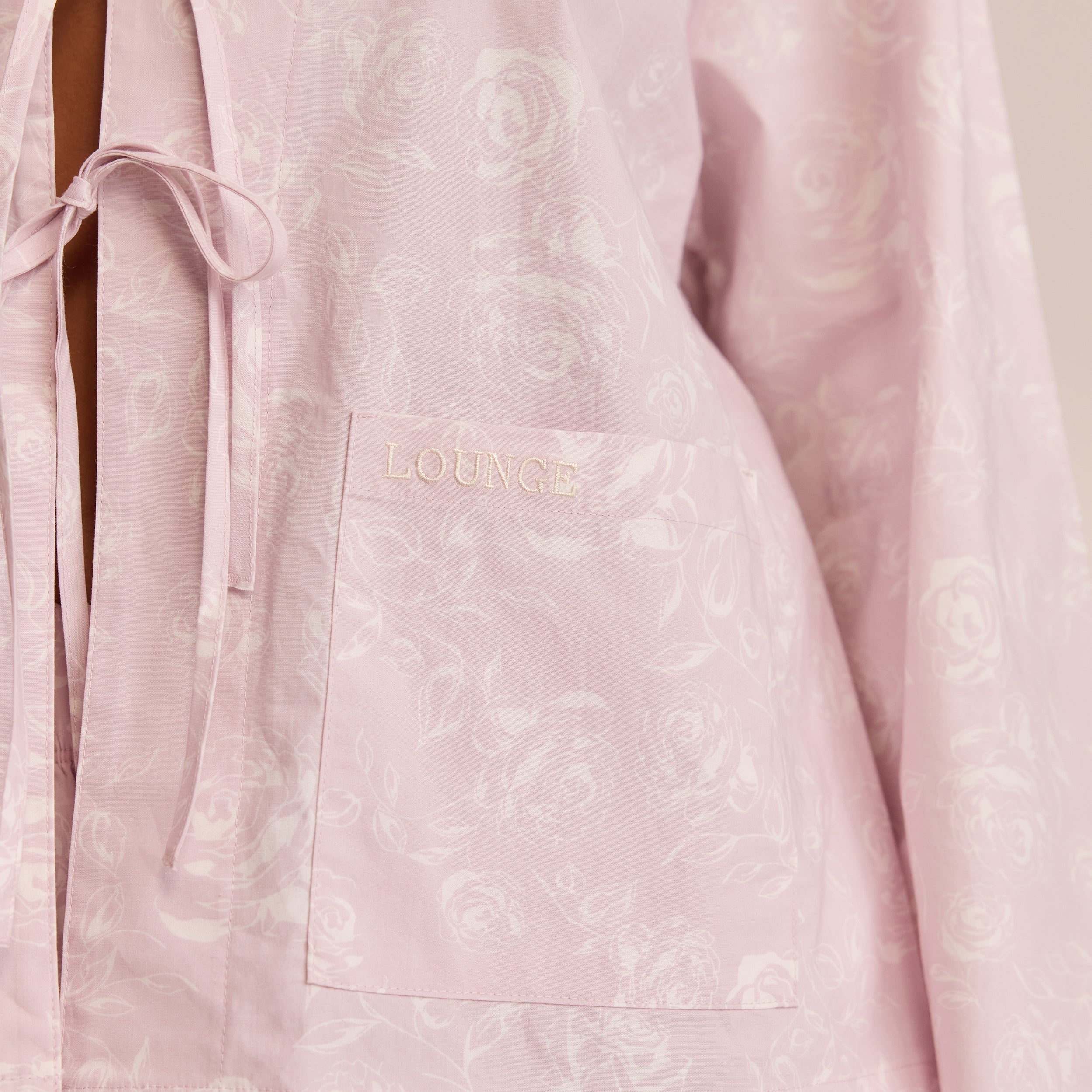 Katoenen Pyjama Shirt  | Ava, XS