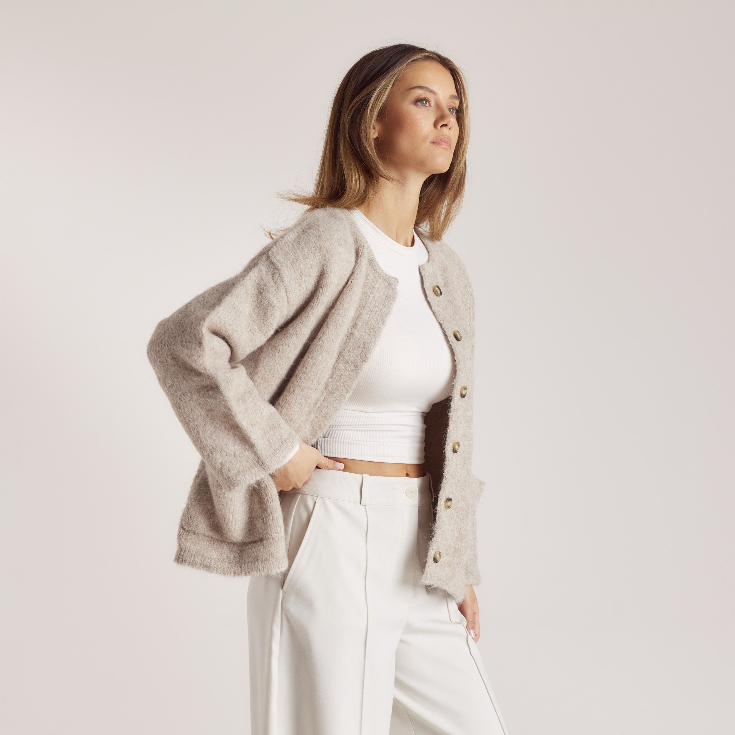 Alpaca Blend Jas | Nicola, S