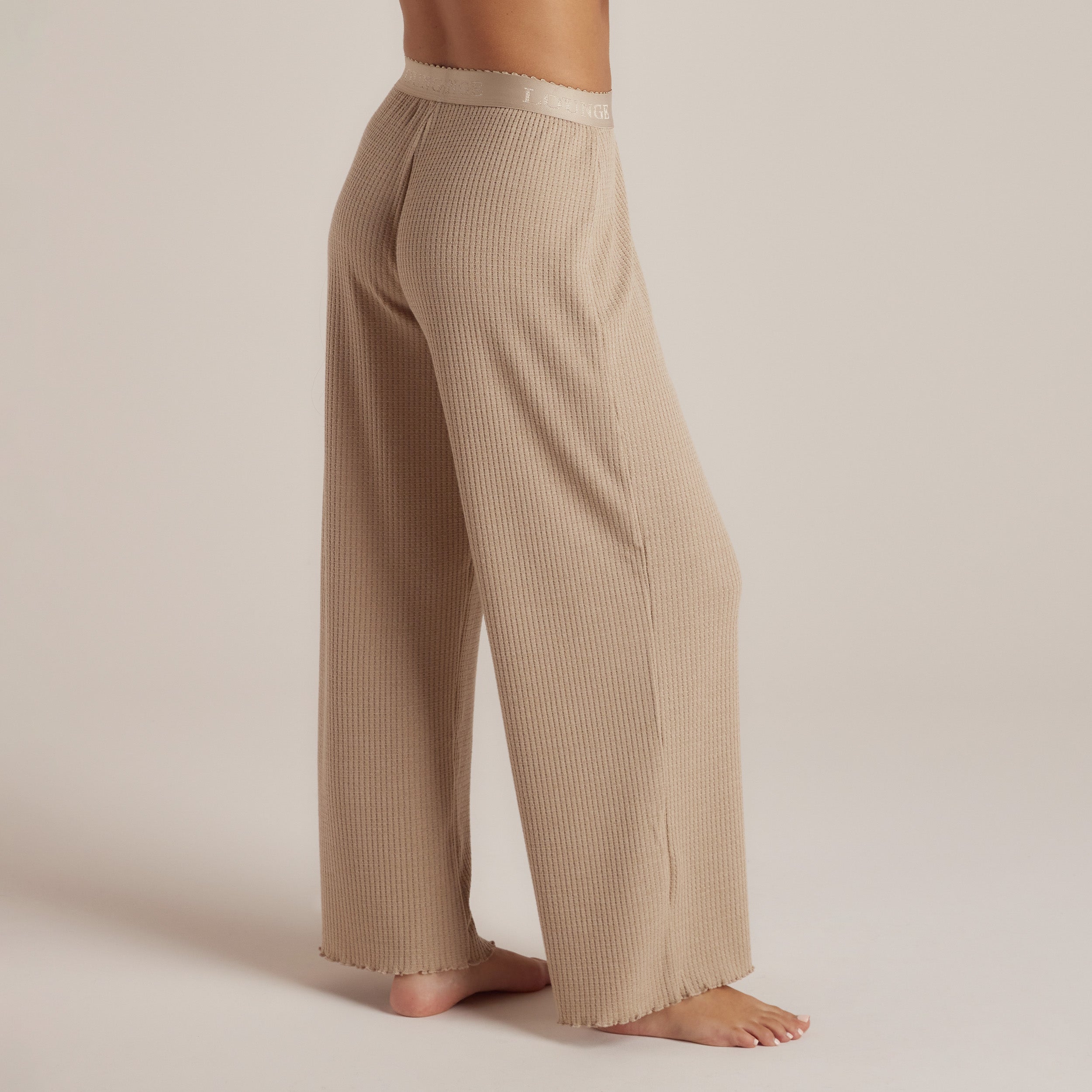 Soft Waffle Pyjama Broek | Imaani, S