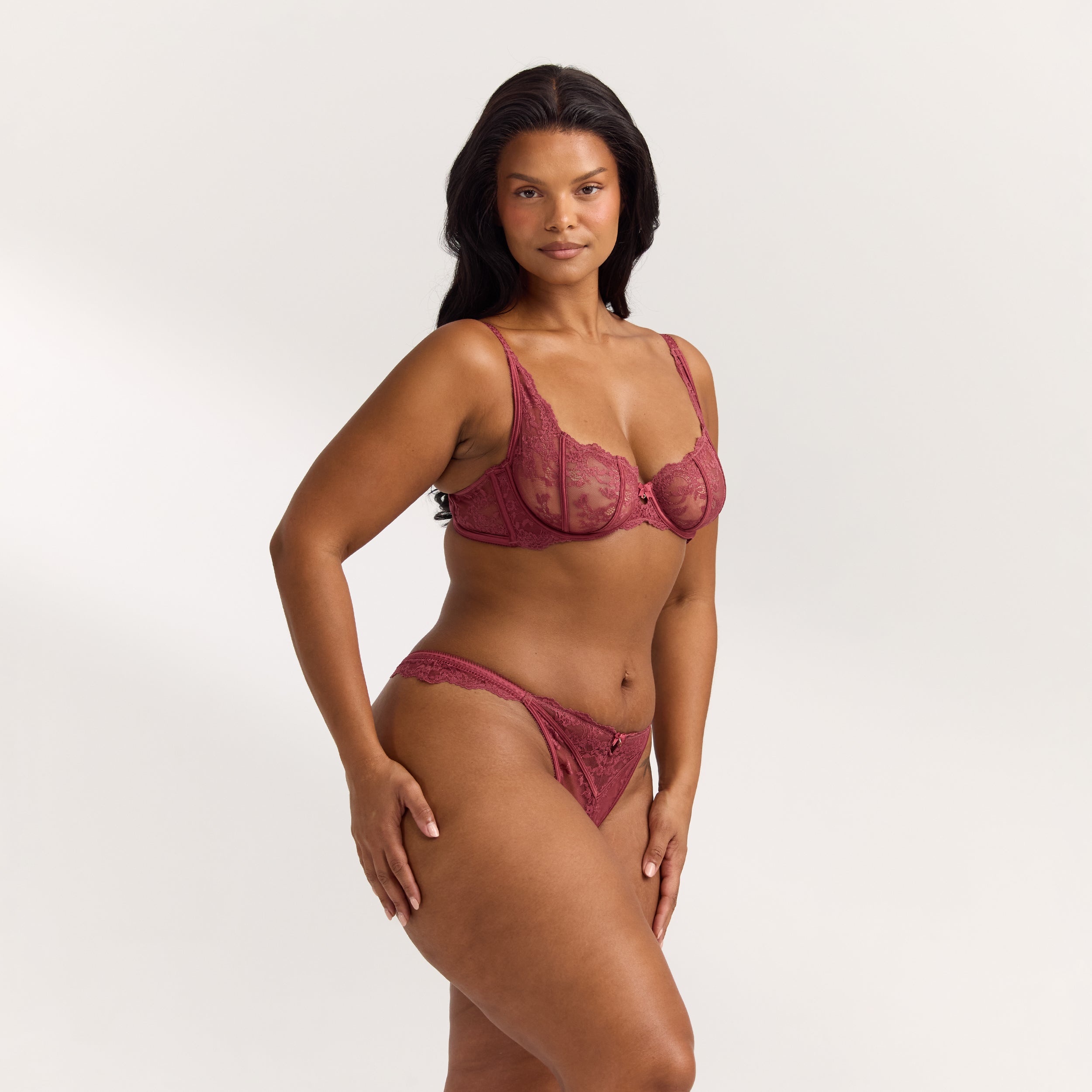 Enchant Plunge BH | Enchant Plunge BH - Rabarberkleur
