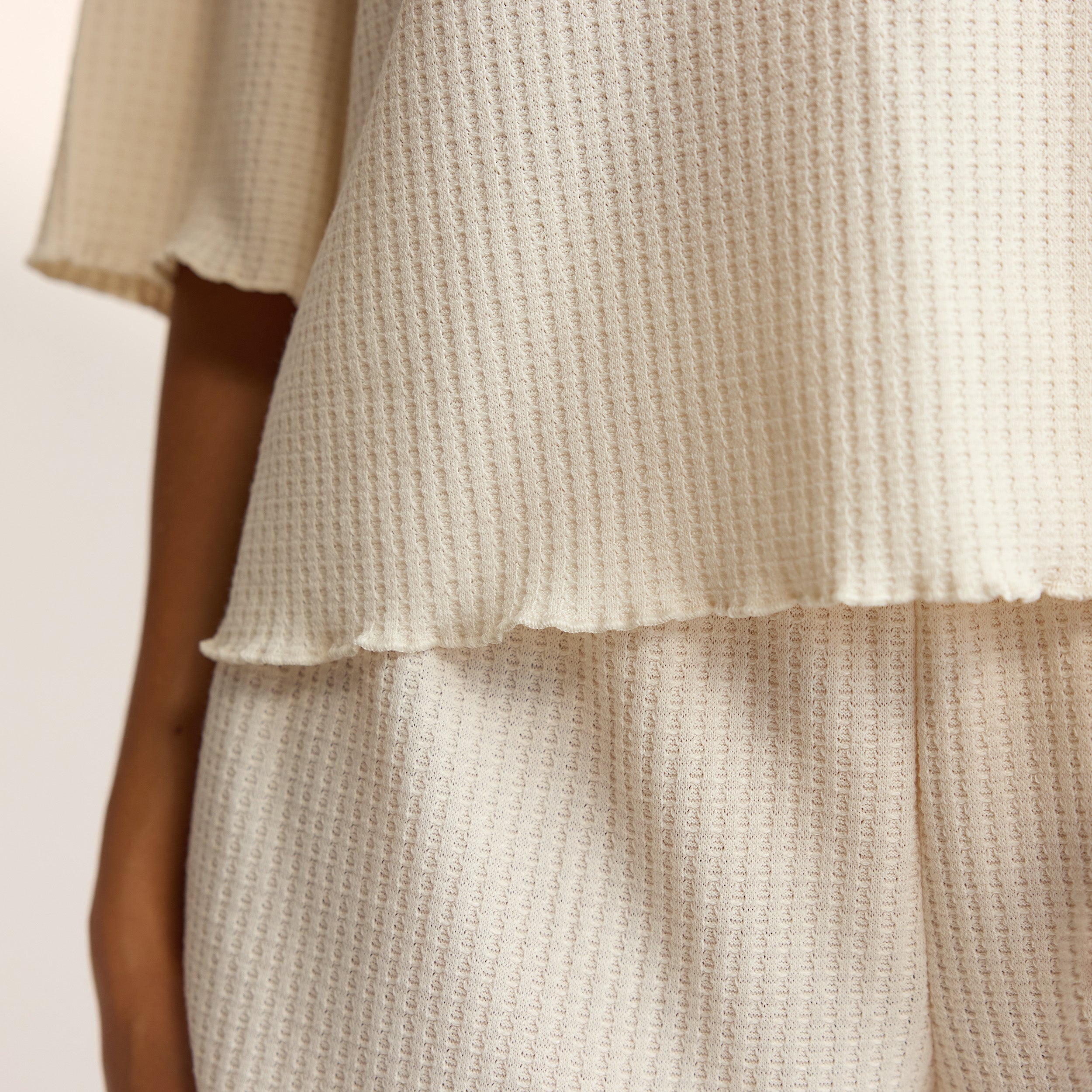 Soft Waffle Pyjama Broek | Leidy, XS