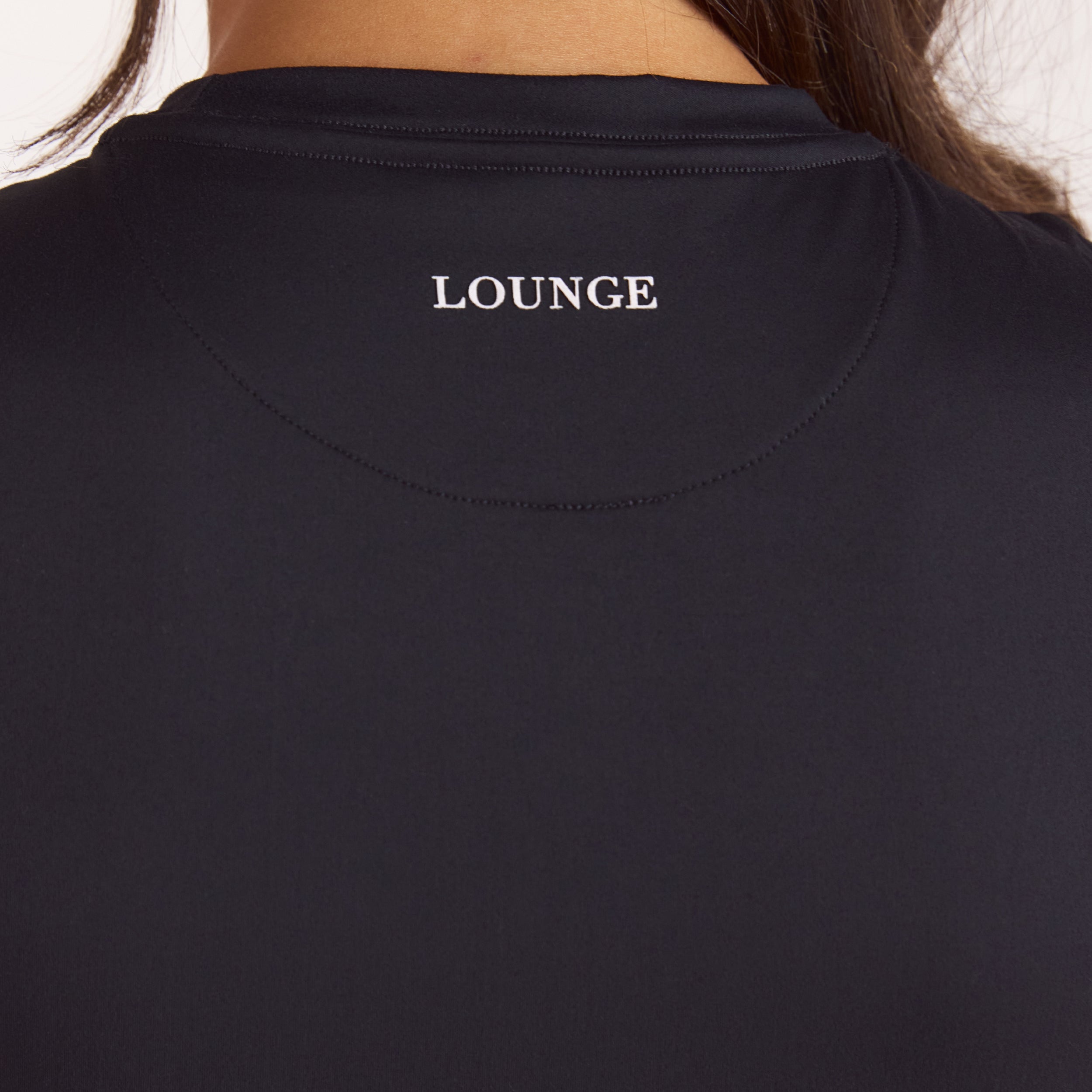 Classic Fitted Top | Classic Fitted Top - Zwart