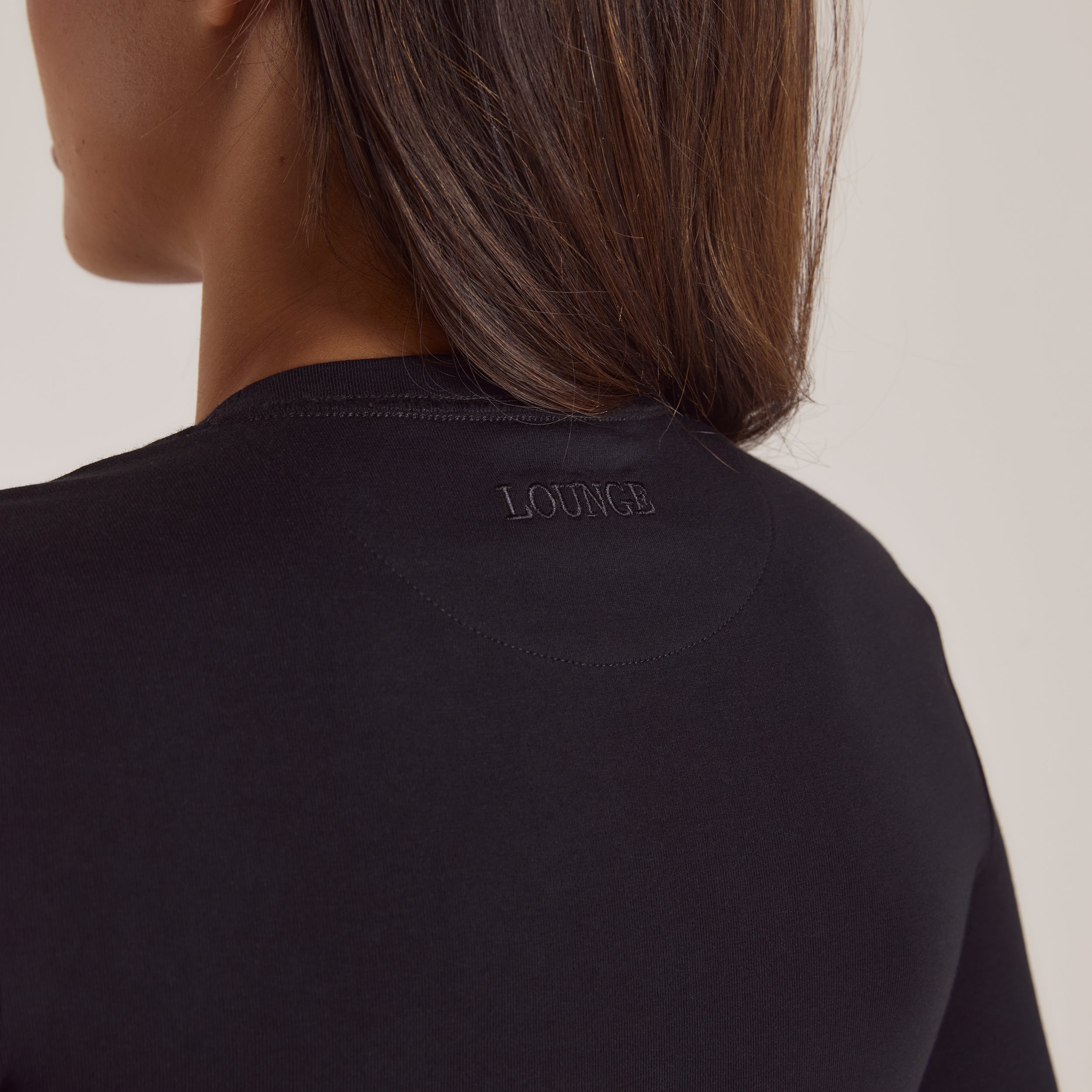 Katoenen Top met Lange Mouwen | Leidy, XS