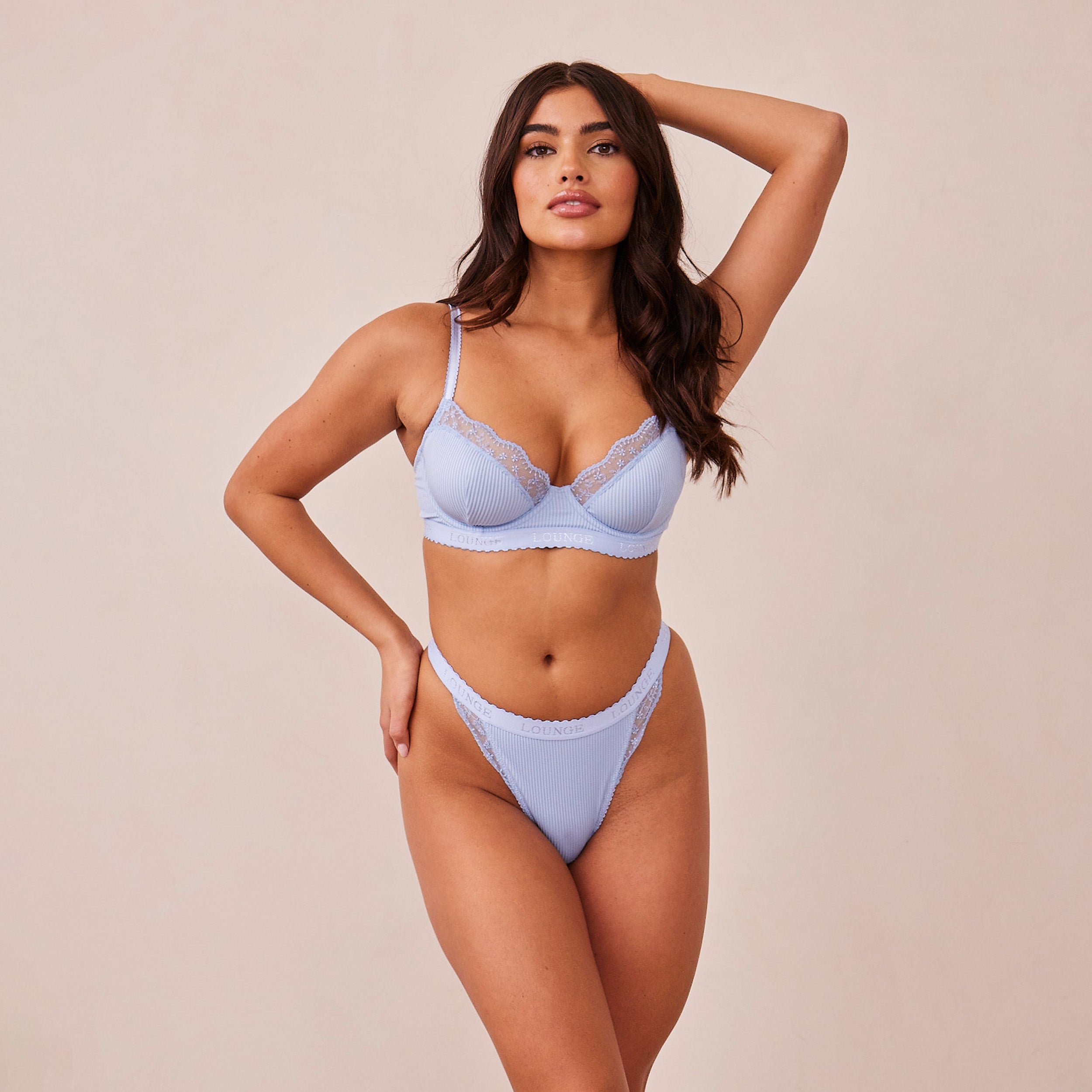 Ribbed Balcony BH | Dakota, 70DD/S (String)