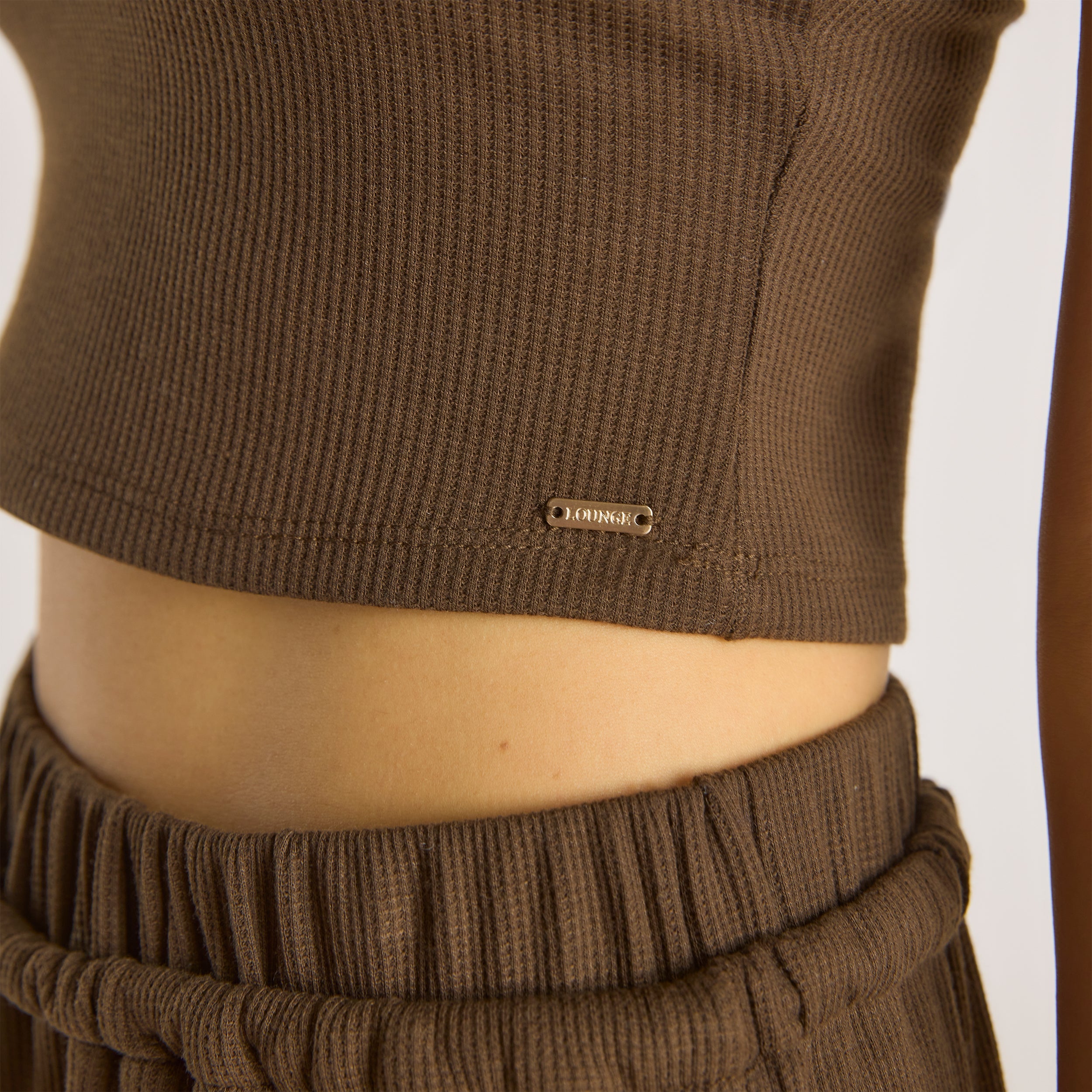 Waffle Baby Tee  | Waffle Baby Tee - Chocolade