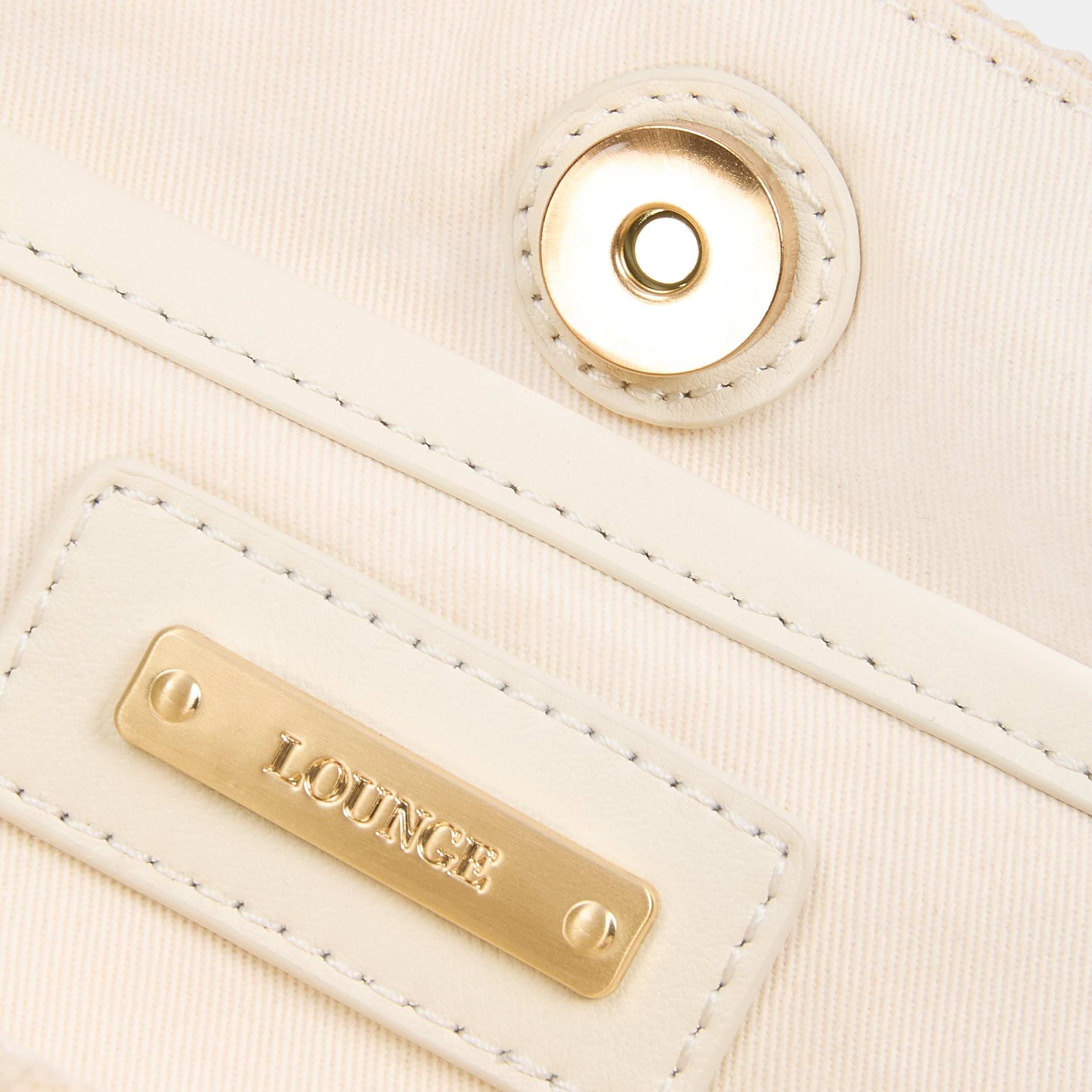 Clover Clutch Bag | Clover Clutch Bag - Crème