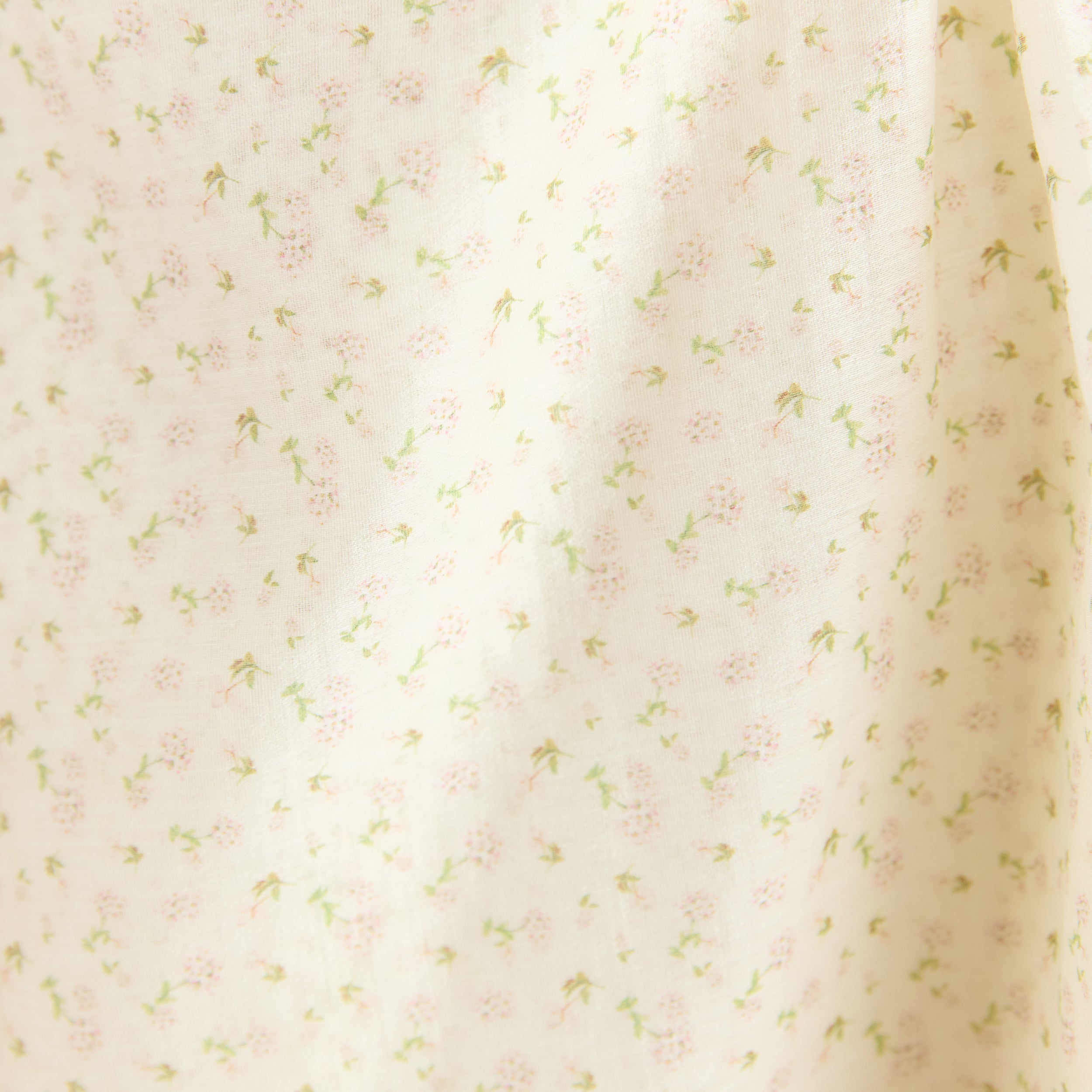Minijurk met overslagdetail | Minijurk met overslagdetail - Crème Bloemenprint