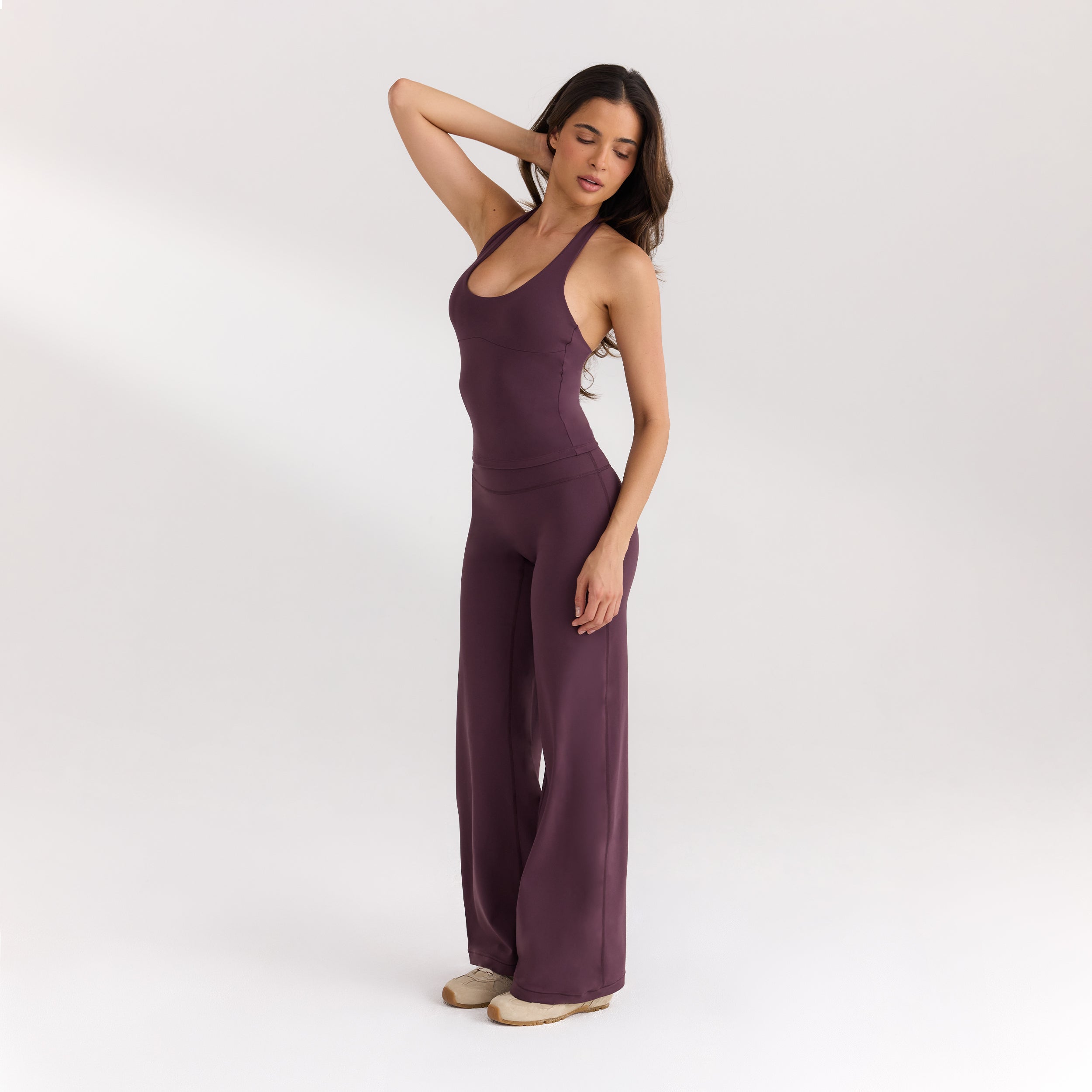 ContourSoft™ Rechte Leggings | ContourSoft™ Rechte Leggings - Kersenrood