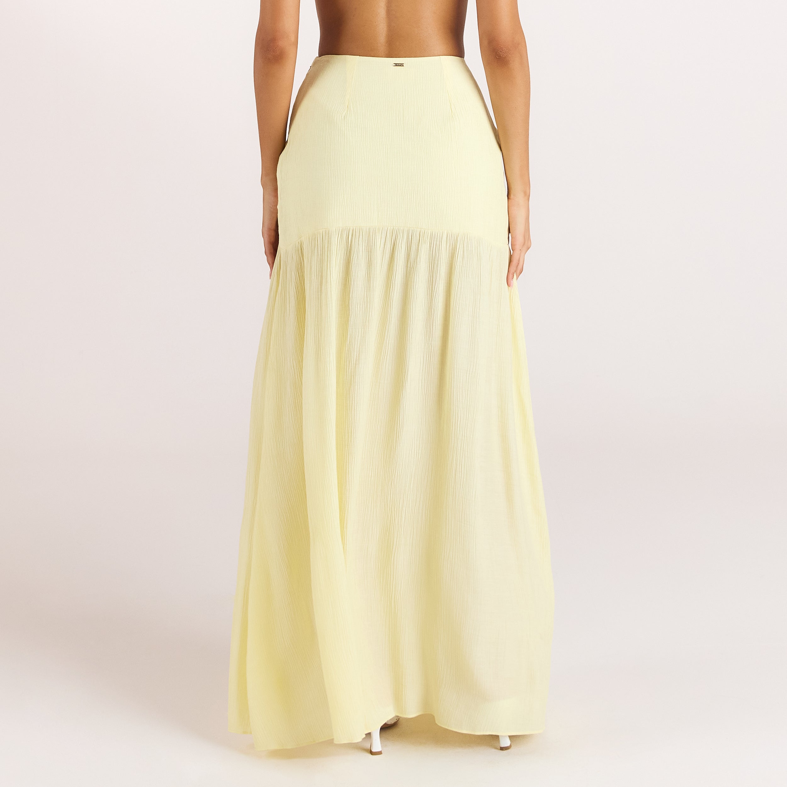 Sheer Maxi-rok | Sheer Maxi-rok - Citroen