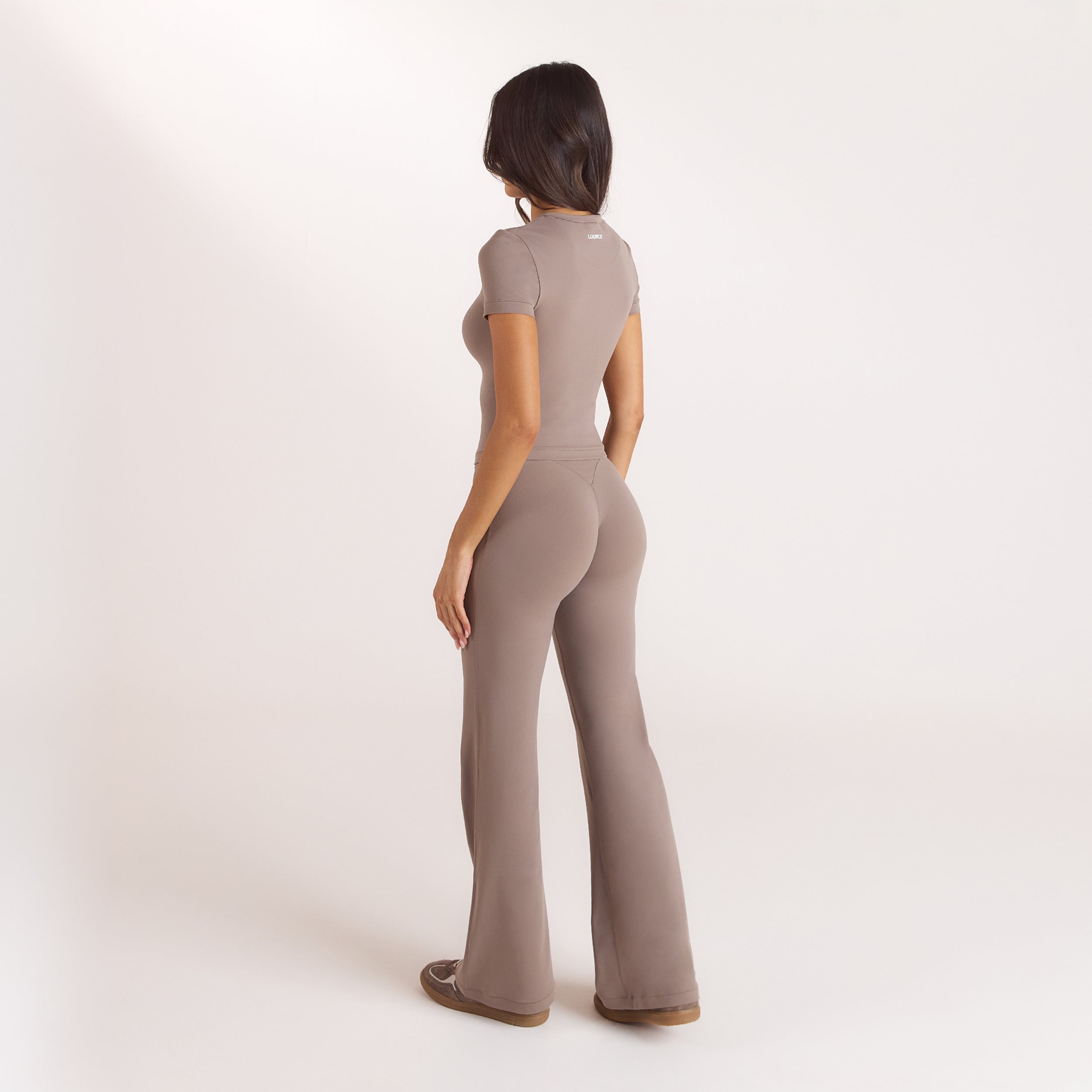 ContourSoft Uitlopende Leggings | ContourSoft Uitlopende Leggings - Paddenstoelkleurig