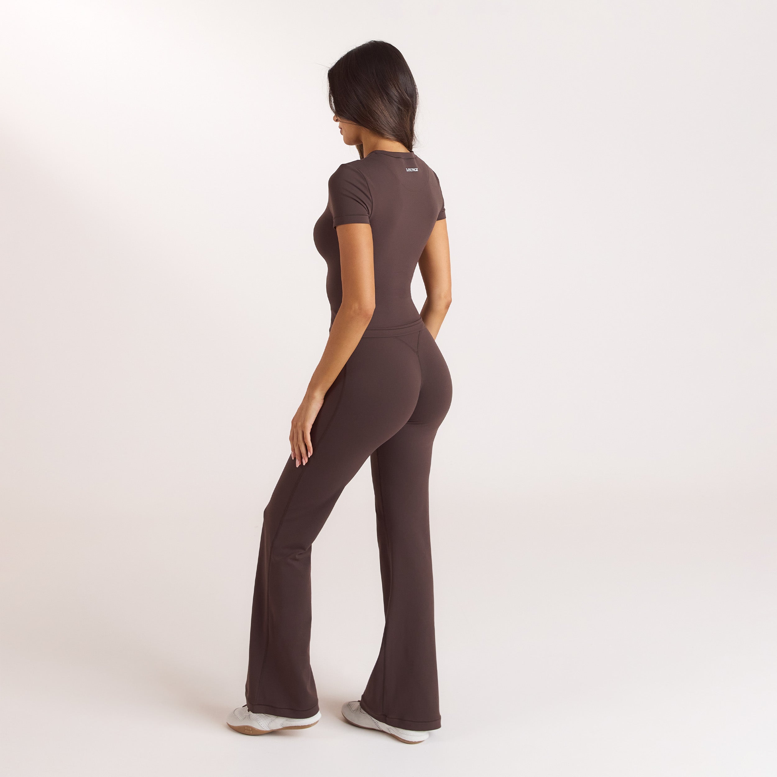ContourSoft Uitlopende Leggings | ContourSoft Uitlopende Leggings - Donker Chocoladekleurig