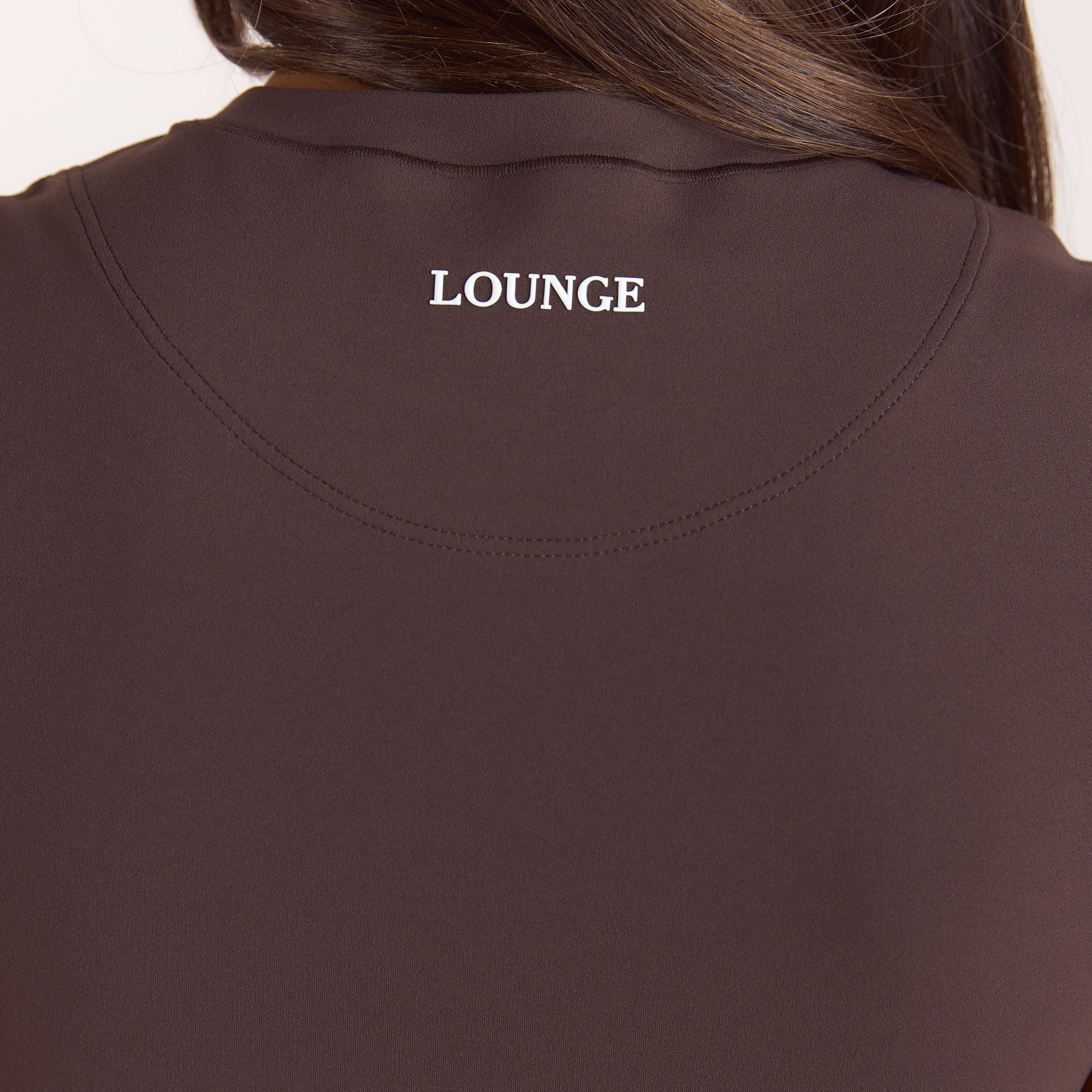 ContourSoft™ Short Sleeve T-Shirt | ContourSoft™ Short Sleeve T-Shirt - Donker Chocoladekleurig