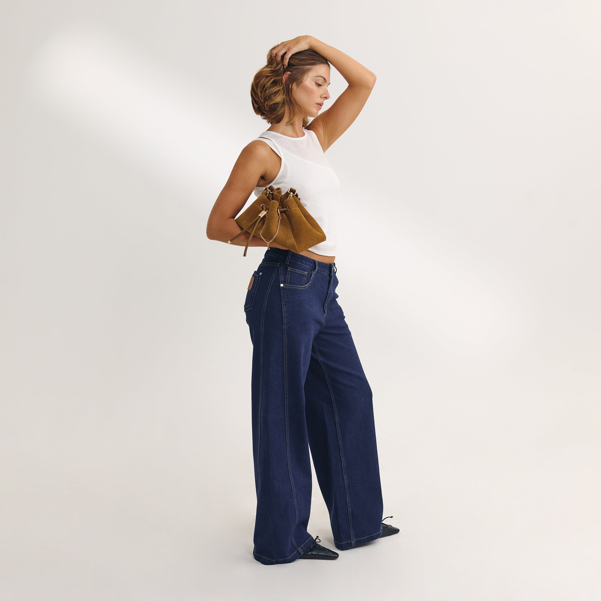 Gelaagde Tanktop | Gelaagde Tanktop - Wit