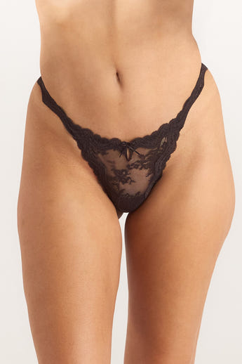 Adorn String - Donker Chocoladekleurig