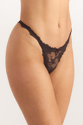 Adorn String - Donker Chocoladekleurig