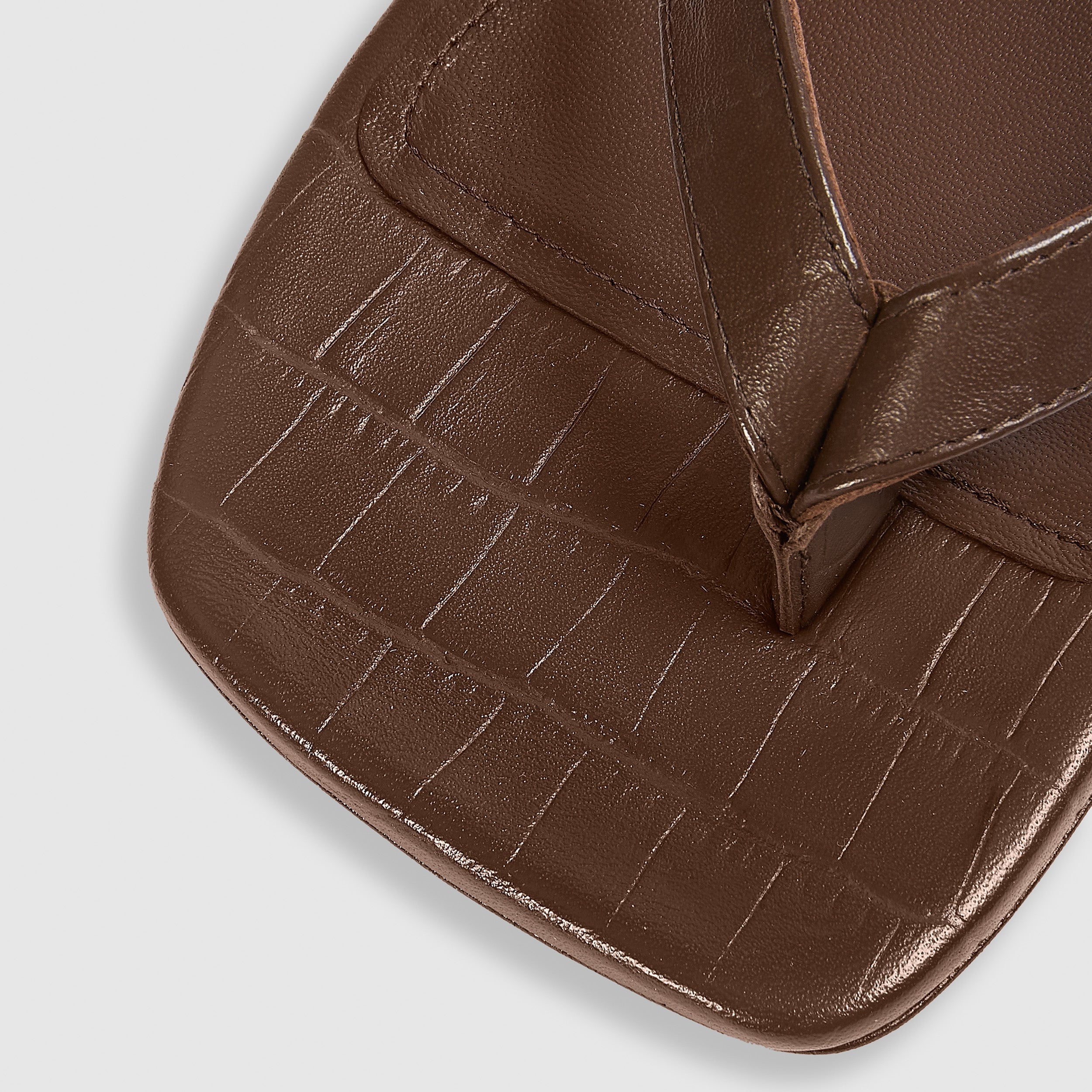 Brielle Teenslippers | Brielle Teenslippers - Chocolade