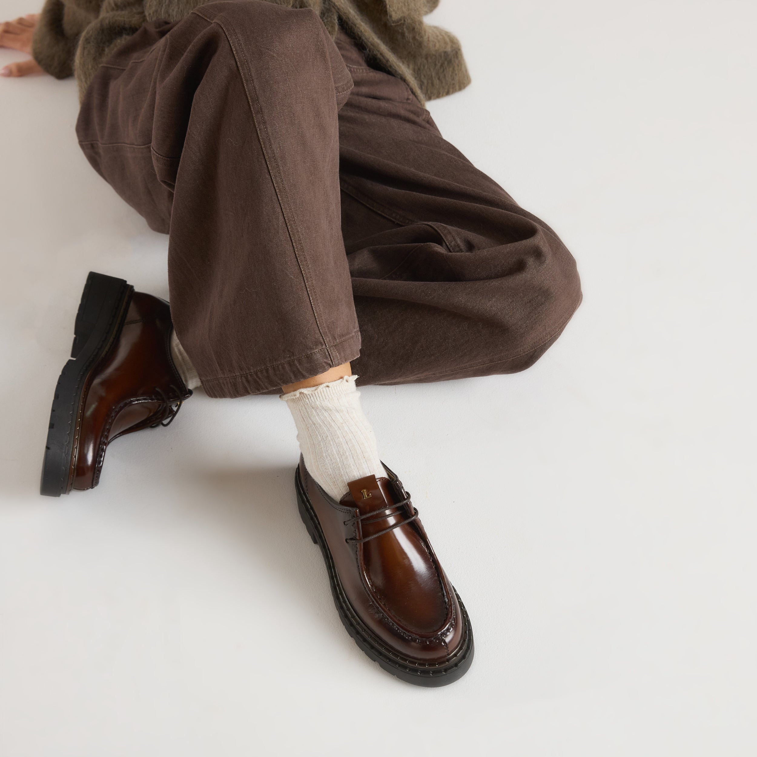 Etta Veter Chunky Loafers | Etta Veter Chunky Loafers - Tan