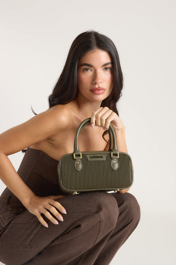 Annika Bowling Bag - Olijf