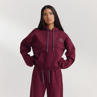 Oversized Hoodie - Kersenrood