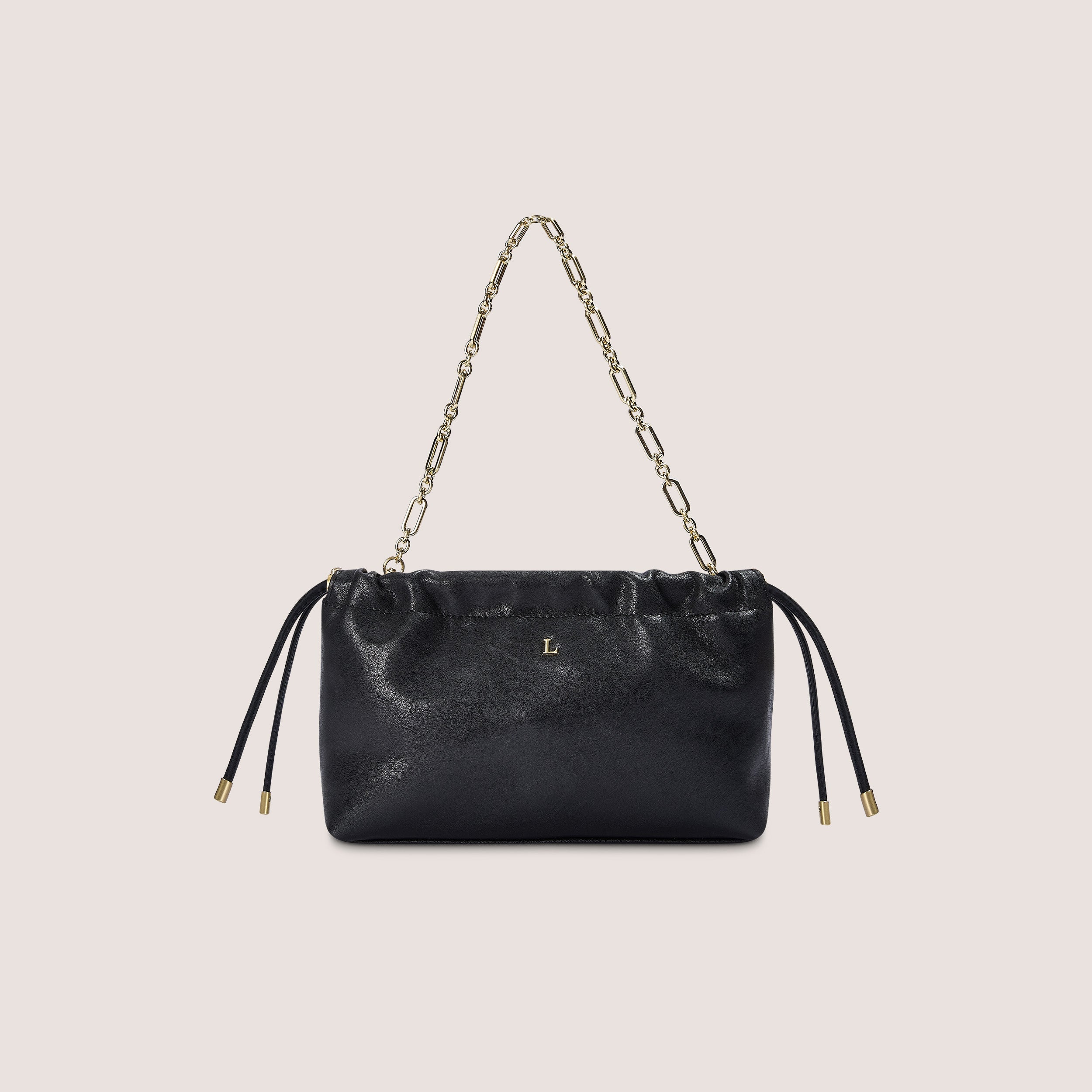 Cindy Pouch Bag | Cindy Pouch Bag - Zwart