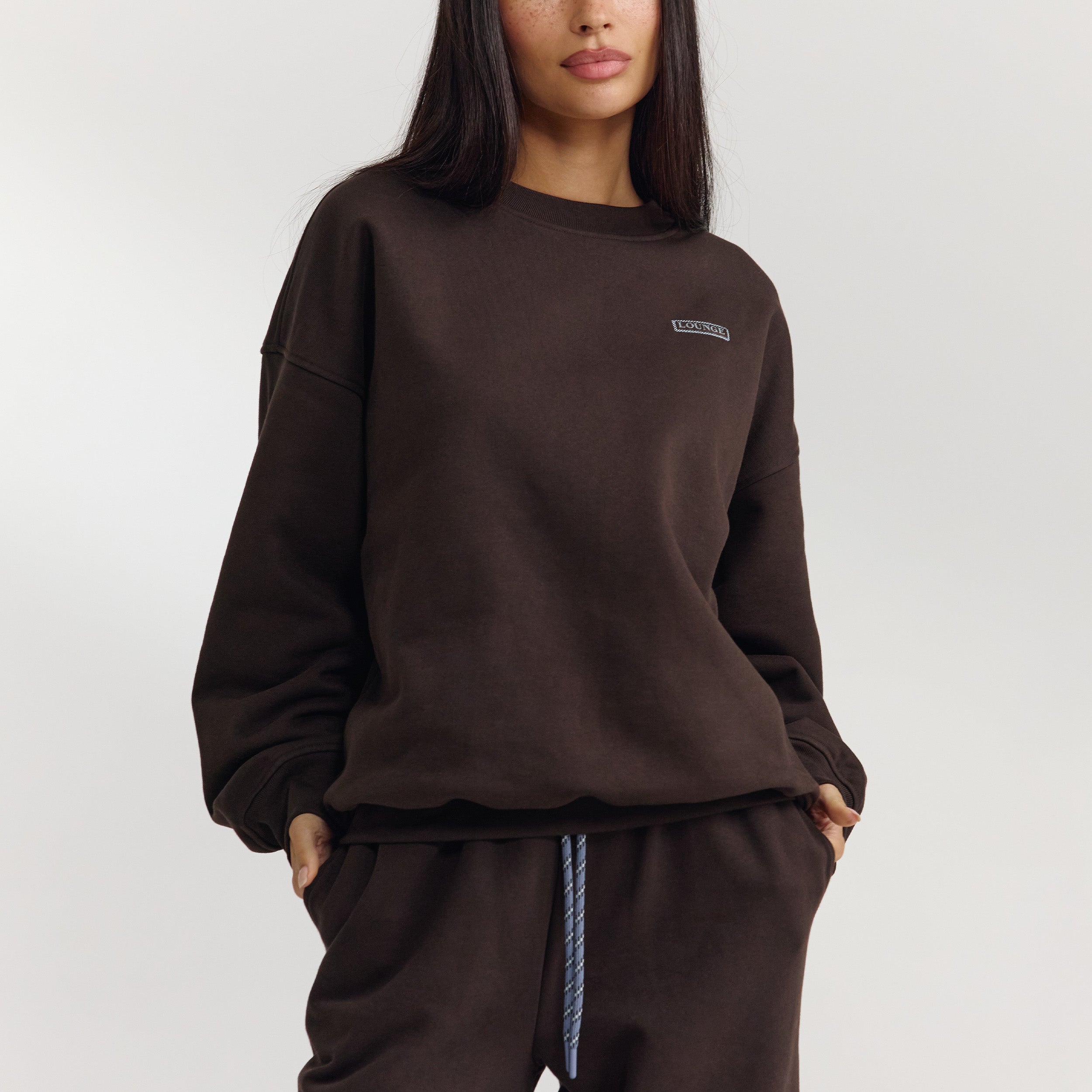 Oversized Trui - Donker Chocoladekleurig alternate