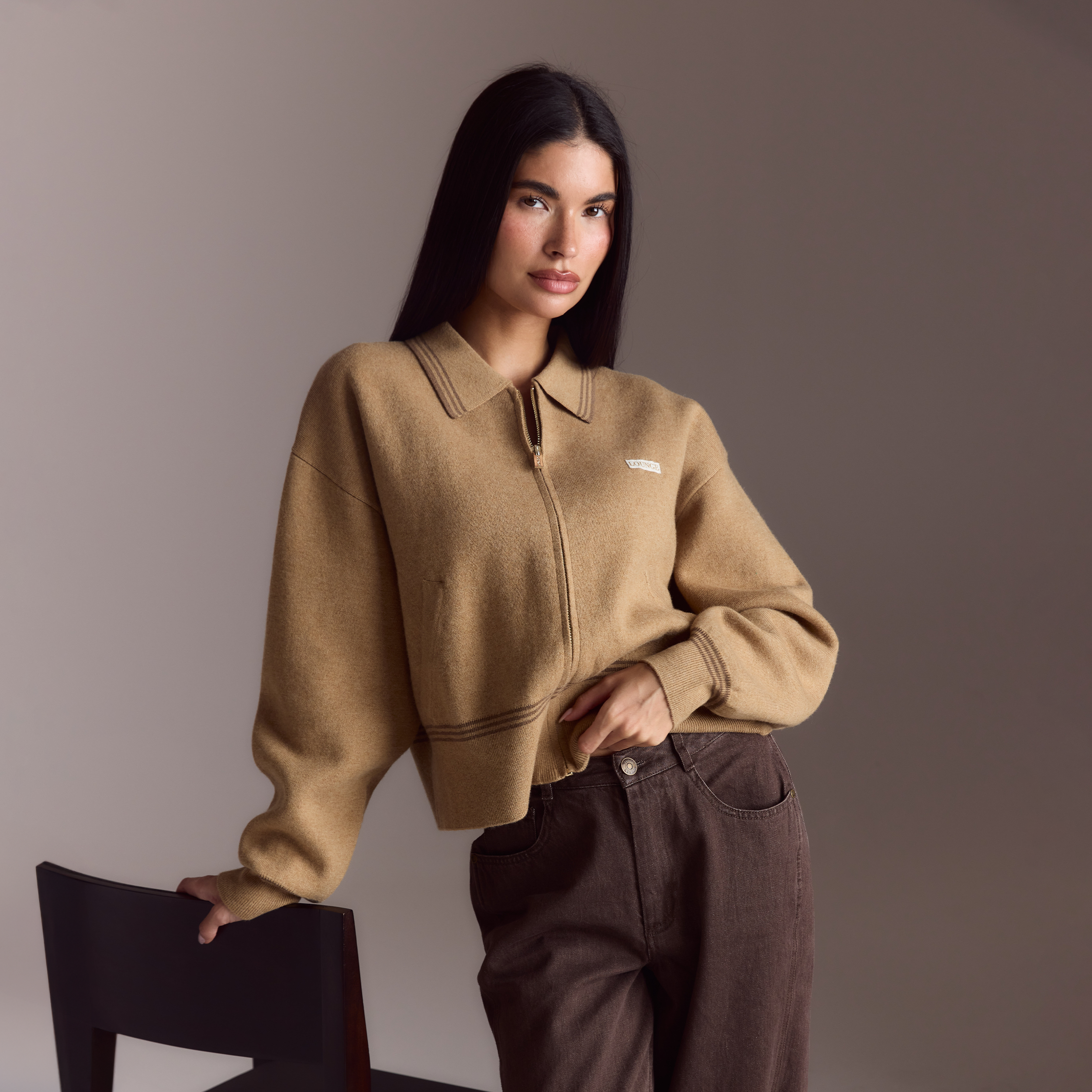 Gebreid Jasje | Gebreid Jasje - Tan