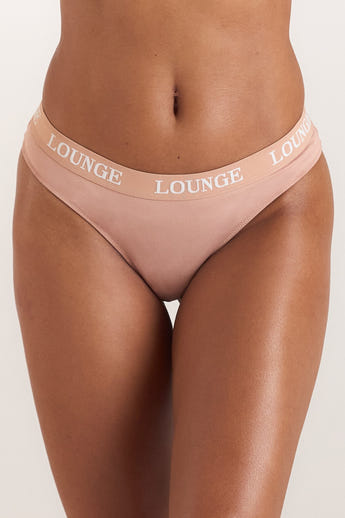Bamboo Nurture Brazilian Slip - Honingkleurig