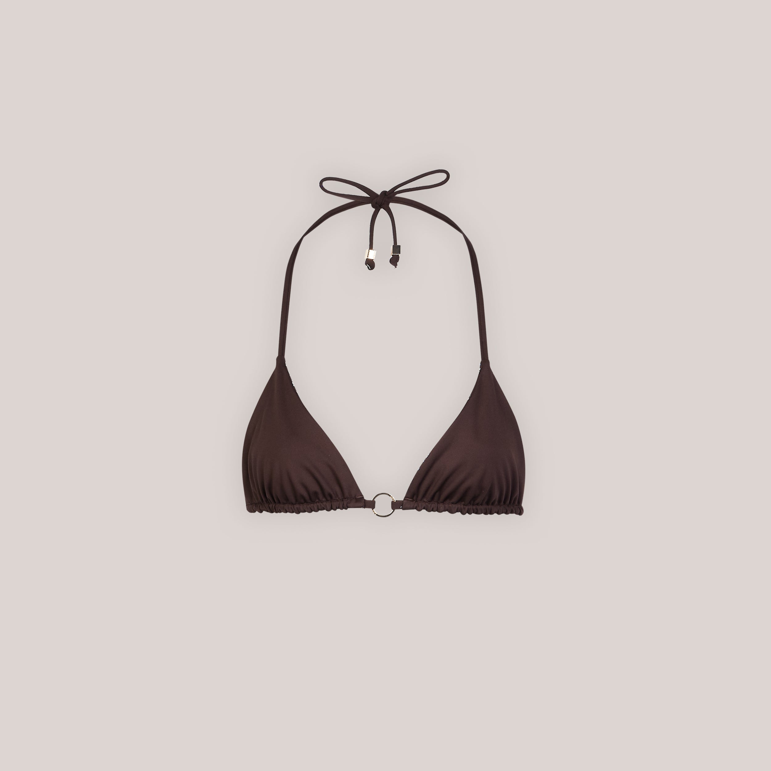 Omkeerbar Triangle Bikinitop  | Omkeerbar Triangle Bikinitop - Bruin/Bloemenprint